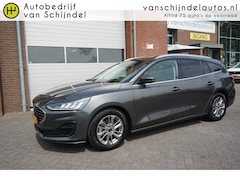 Ford Focus Wagon - 1.0 ECOBOOST HYBRID TITANIUM ORIGINEEL NEDERLANDS NAVIGATIE ANDROID/APPLECARPLAY 4X ZGAN A