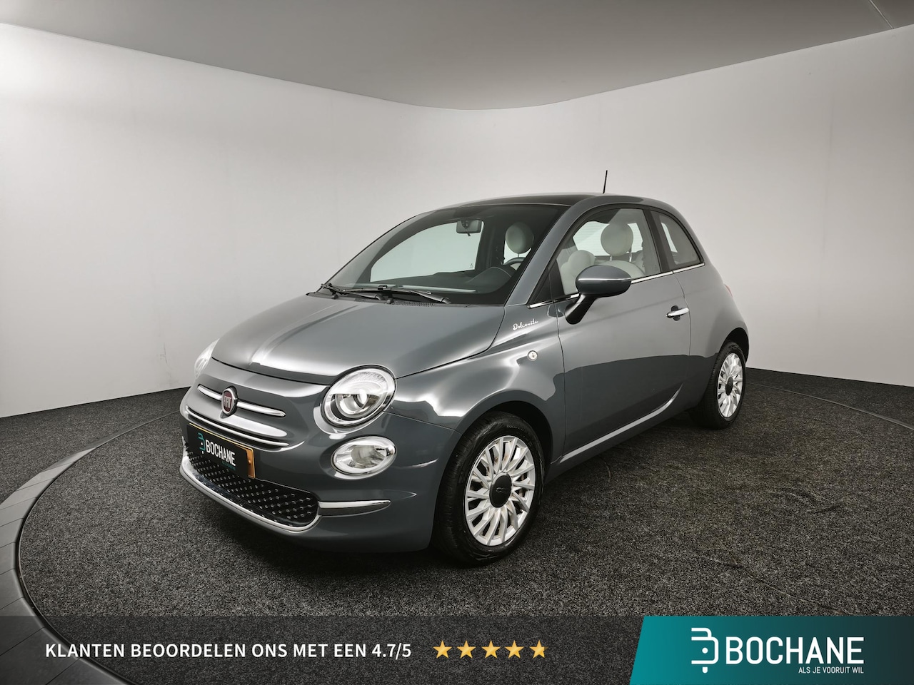 Fiat 500 - 1.0 Hybrid Dolcevita | Apple Carplay / Android Auto| Panoramadak | Airco | Bluetooth | - AutoWereld.nl