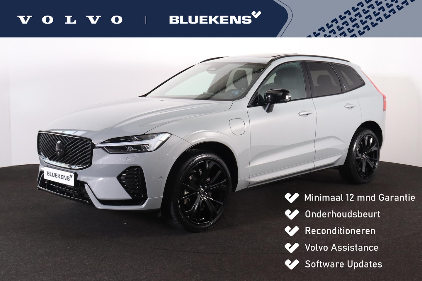 Volvo XC60 - T6 Recharge AWD Plus Black Edition - Panorama/schuifdak - IntelliSafe Assist & Surround - - AutoWereld.nl