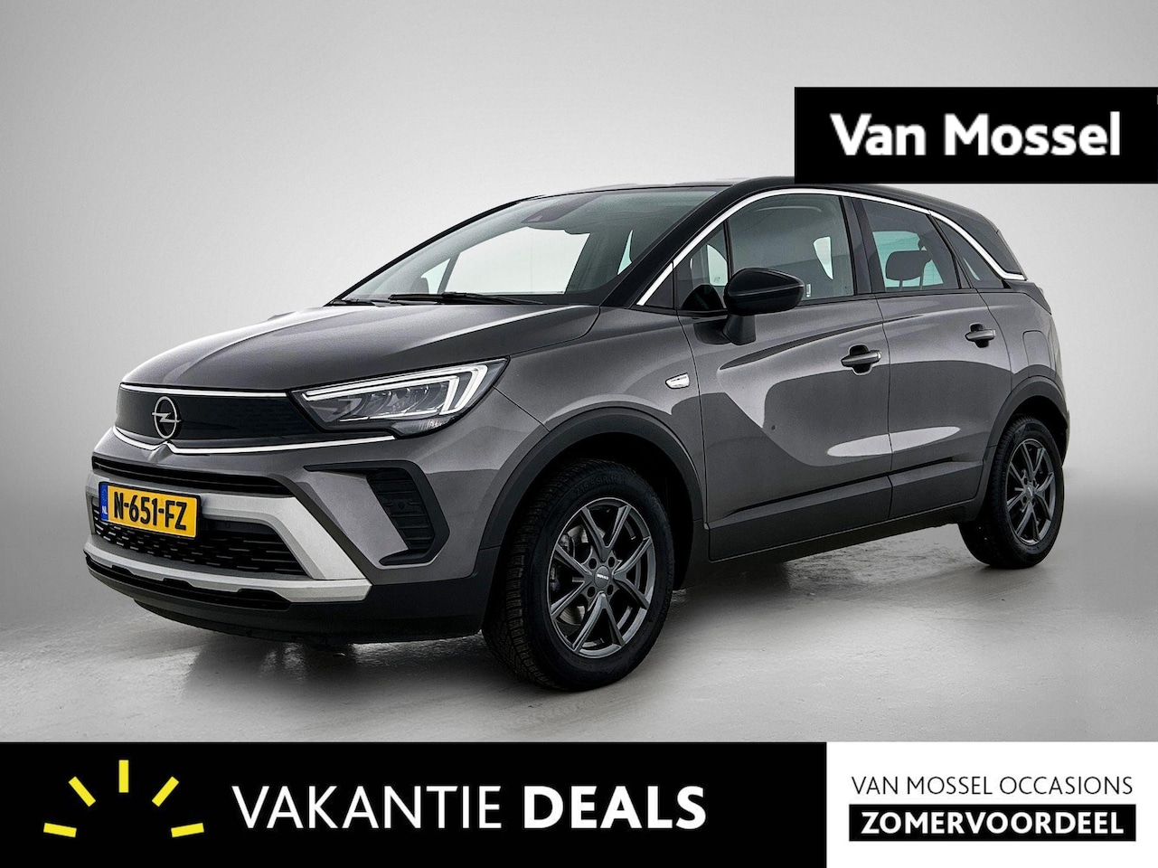 Opel Crossland - 1.2 Turbo GS Line | Navigatie | Camera | Parkeersensoren | Apple Carplay/Android Auto - AutoWereld.nl