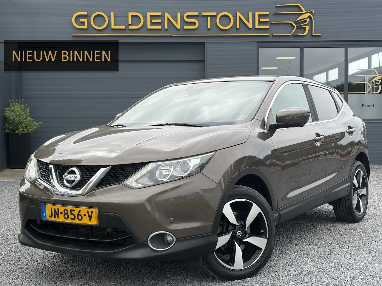 Nissan Qashqai - 1.2 N-Connecta 360°Camera,Trekhaak,Navi,Pdc V+A,Keyless,6 Bak,Clima,Cruise,2e Eigenaar,115 - AutoWereld.nl