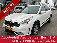 Kia Niro - 1.6 GDi Hybrid DynamicPlusLine Navigatie, + Camera achter , Leren bekleding Stoel & Stuur