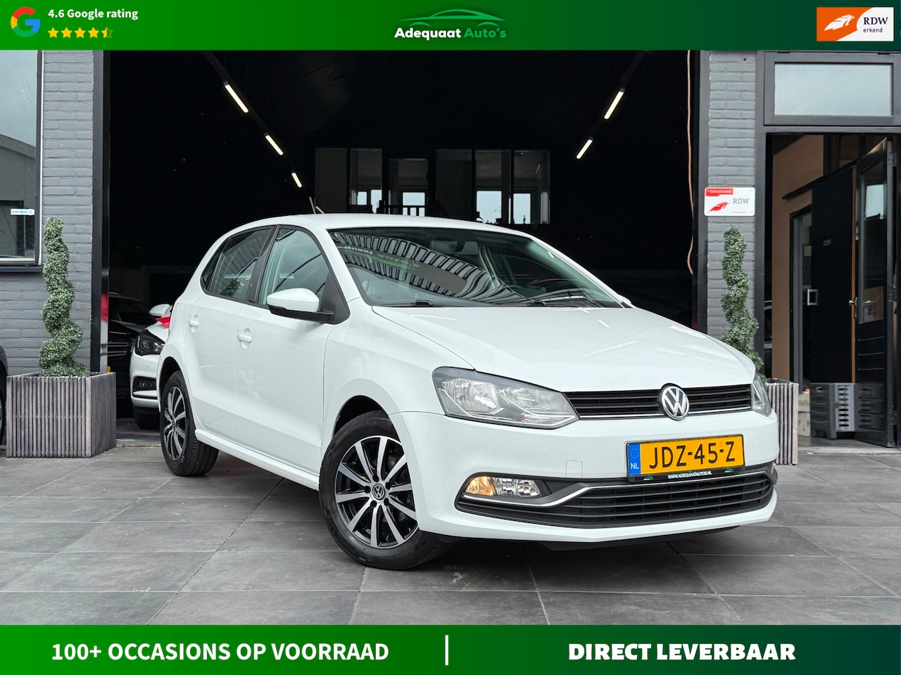 Volkswagen Polo - 1.2 TSI Comfortline Airco|5Drs|Carplay|APK - AutoWereld.nl