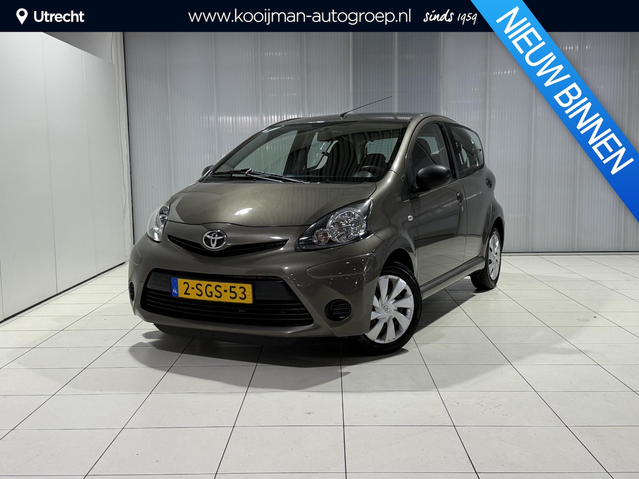 Toyota Aygo - 1.0 VVT-i Now | Airco | Orgineel NL | Centrale vergrendeling met ab | Leuke auto | - AutoWereld.nl