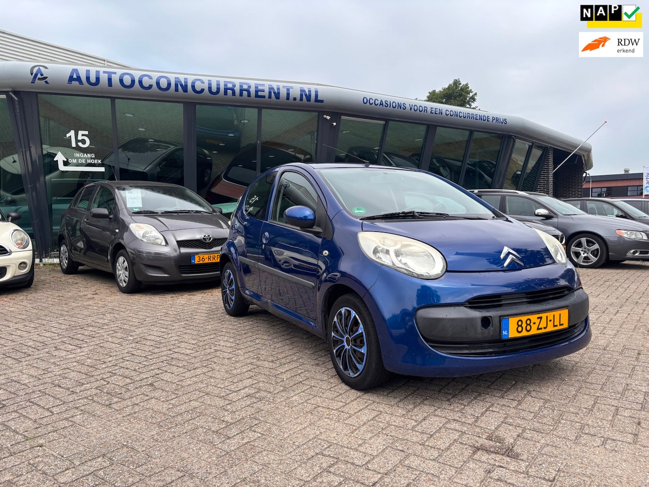 Citroën C1 - 1.0-12V Ambiance 1.0-12V Ambiance, Airco, Nieuwe APK, Inruil mogelijk. - AutoWereld.nl