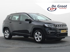 Jeep Compass - 1.4 MultiAir Longitude Leder/Stof, Apple Carplay, Camera, Cruise, Climate, DAB, PDC, 17''