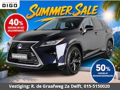 Lexus RX 450h - 4WD Luxury Line | Navigatie | Stoelventilatie & Verwarming | Leder | Kofferbak automatisch