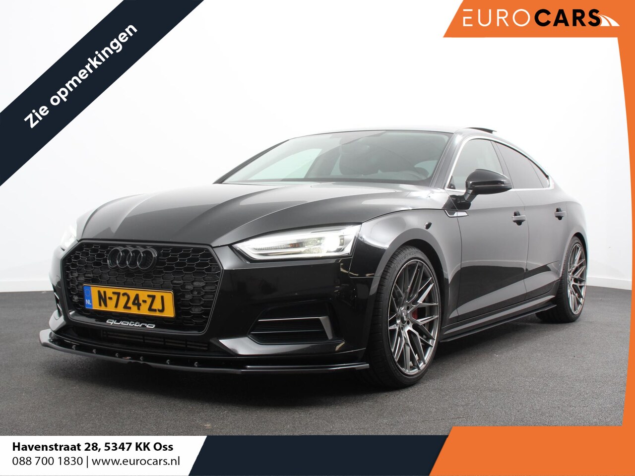 Audi A5 Sportback - 2.0 TFSI MHEV 251PK Quattro Design Pro Line Plus Panorama dak Groot scherm Navigatie Apple - AutoWereld.nl