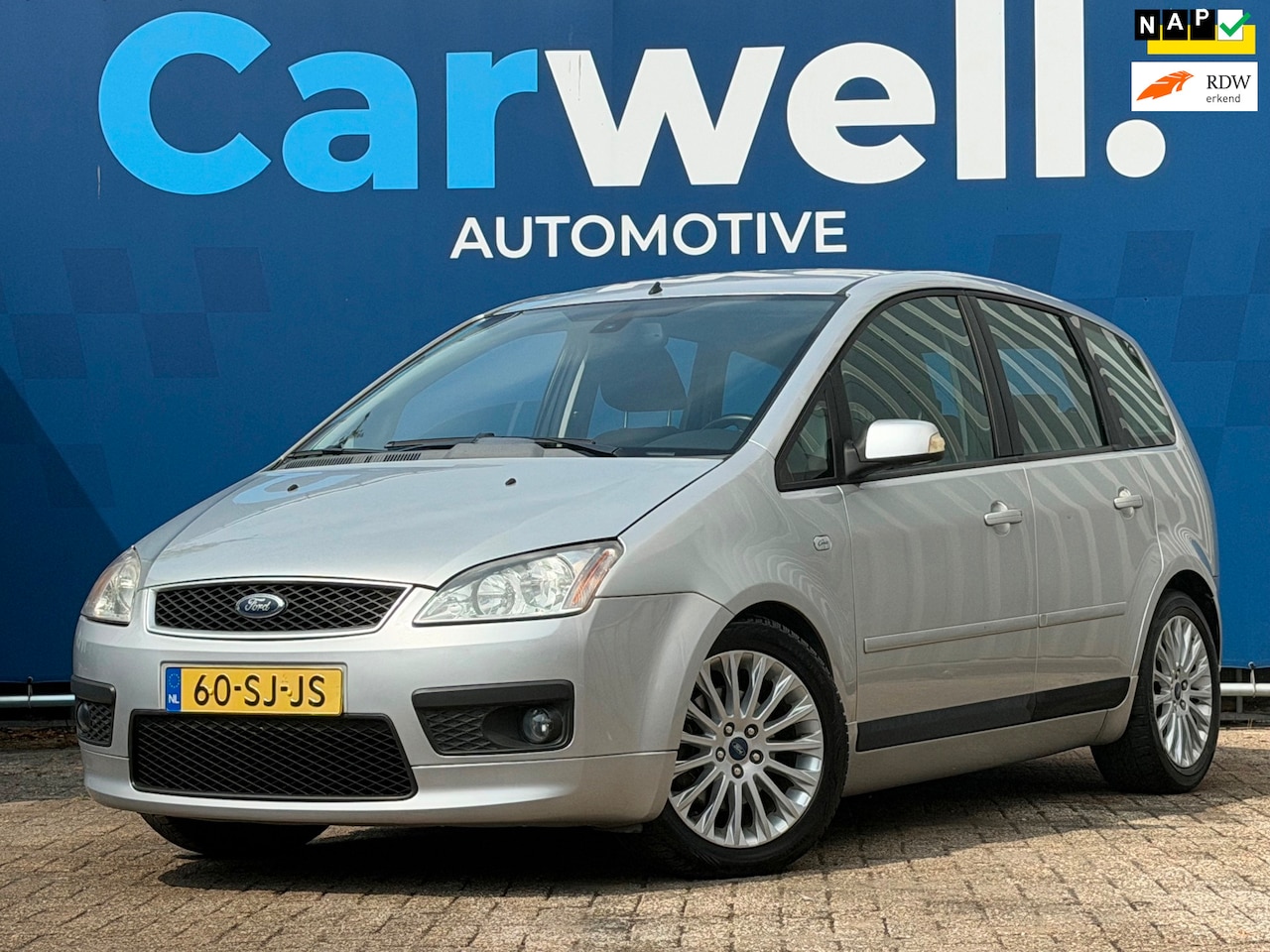 Ford Focus C-Max - 2.0-16V Ghia|2e Eigenaar|Trekhaak|Climate|Cruise|PDC V+A|LMV|Bleutooth|Isofix|Apk tot 02-0 - AutoWereld.nl