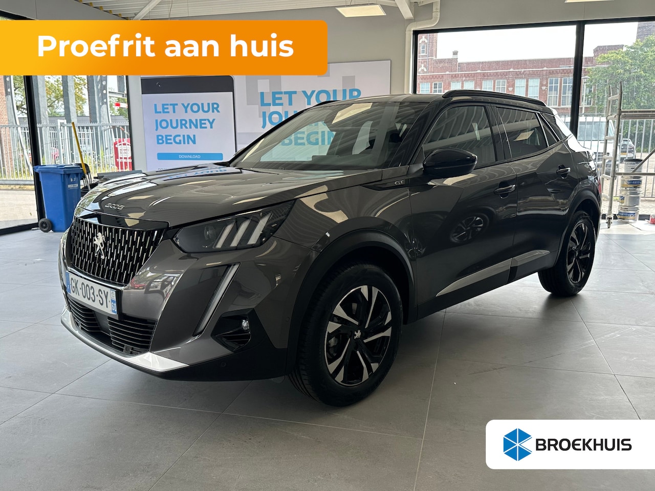 Peugeot 2008 - 1.2 PureTech GT 17" Lichtmetaal | Camera | Digitaal Dashboard | Climate | Cruise | Navigat - AutoWereld.nl