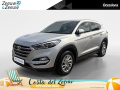 Hyundai Tucson - 1.6 T-GDi Premium 4WD | Automaat | Leder | Stoelverwarming en koeling | Navi