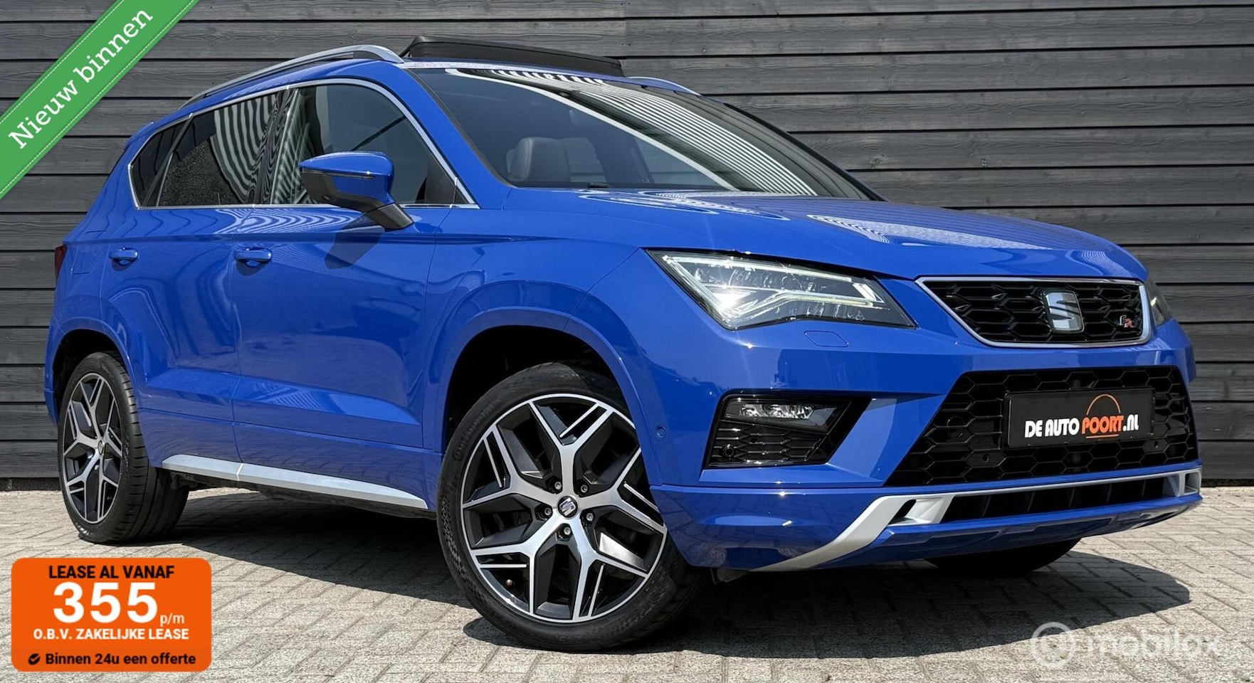SEAT Ateca - 1.4 EcoTSI FR 4DRIVE Pano.dak/Trekhaak/Winterpakket - AutoWereld.nl