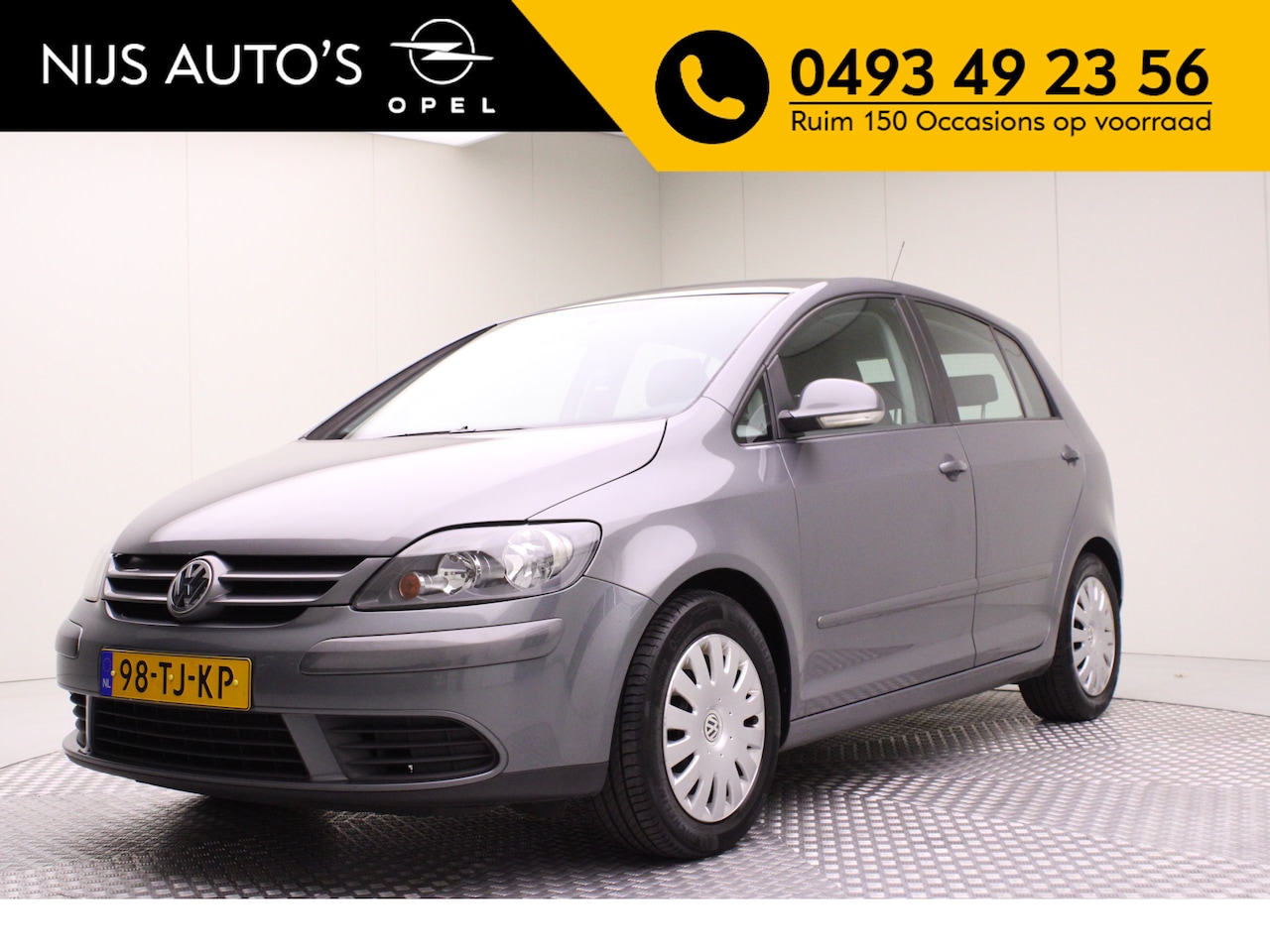 Volkswagen Golf Plus - 1.6 FSI Optive | incl. nw APK | automaat | trekhaak | climate control | radio cd - AutoWereld.nl