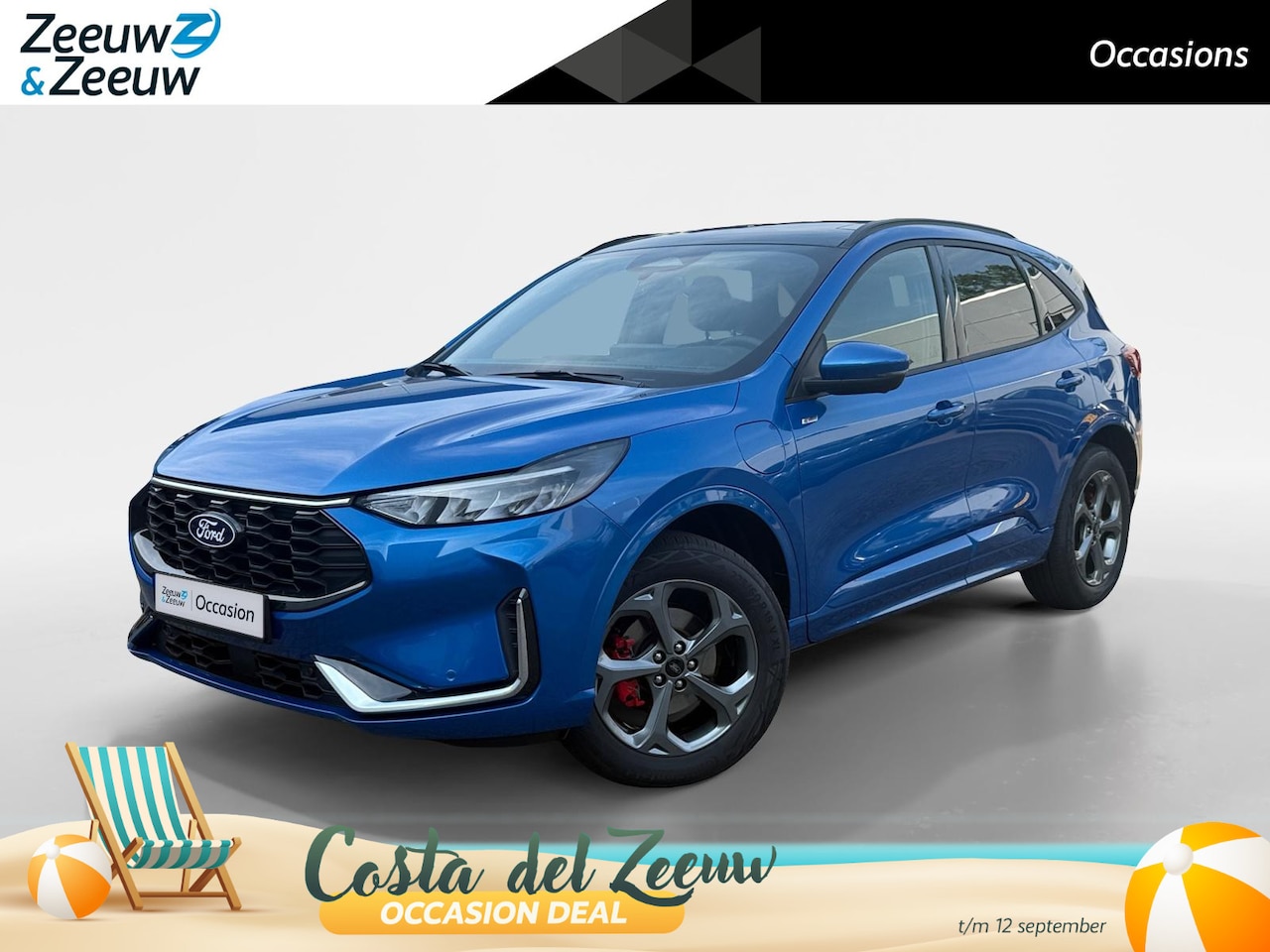 Ford Kuga - 2.5 PHEV ST-Line X | Panoramadak | Trekhaak | Stoel/Stuur en Voorruitverwarming | Elektr. - AutoWereld.nl
