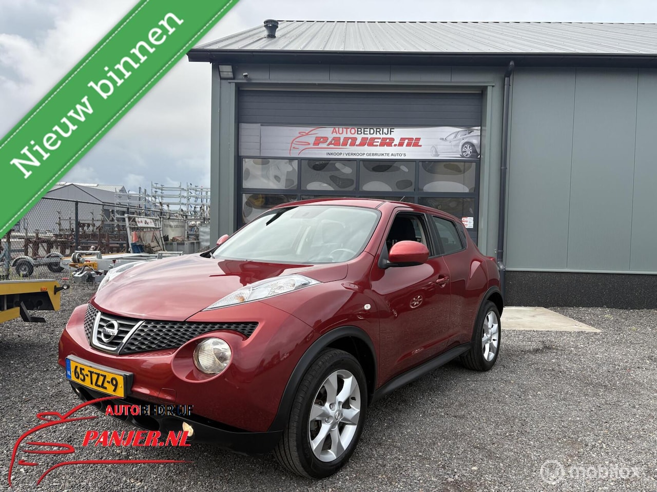 Nissan Juke - 1.6 Acenta "AIRCO+NAVI+CRUISE+TREKHAAK+LMV" - AutoWereld.nl