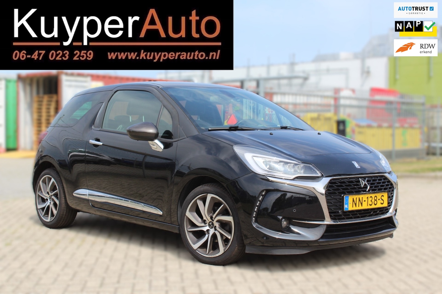 DS 3 - 1.2 PureTech So Chic nap clima cruise navi sensoren - AutoWereld.nl