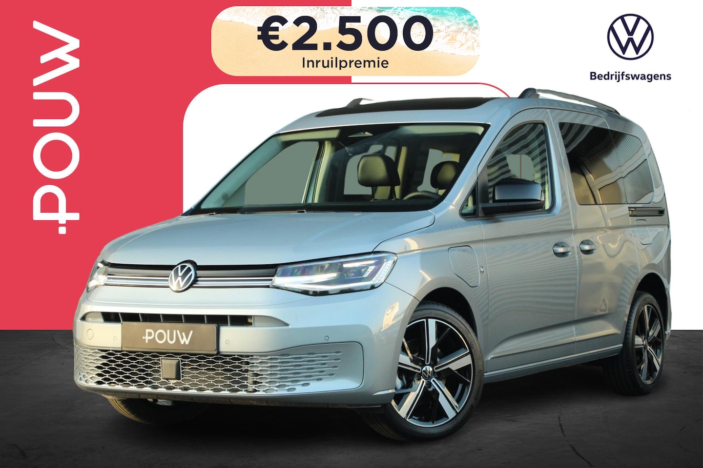 Volkswagen Caddy - Kombi 1.5 TSI 150pk Hybride Style | Winter Pakket | 18" Velgen - AutoWereld.nl