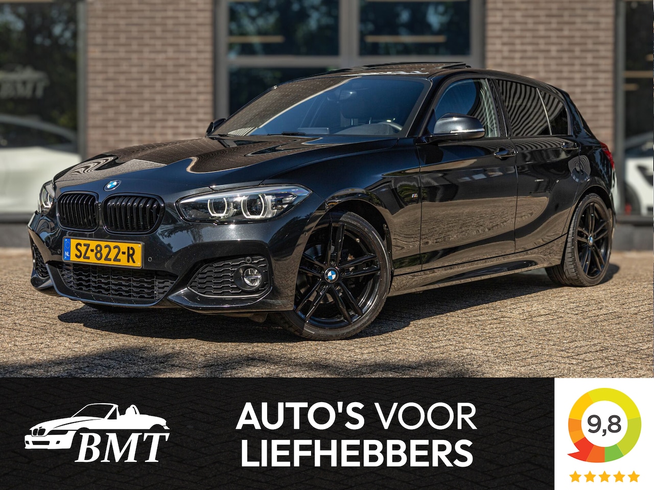 BMW 1-serie - 118i F20 High Executive M Sport / NAP / Pano / Led / 18 Inch / Camera - AutoWereld.nl