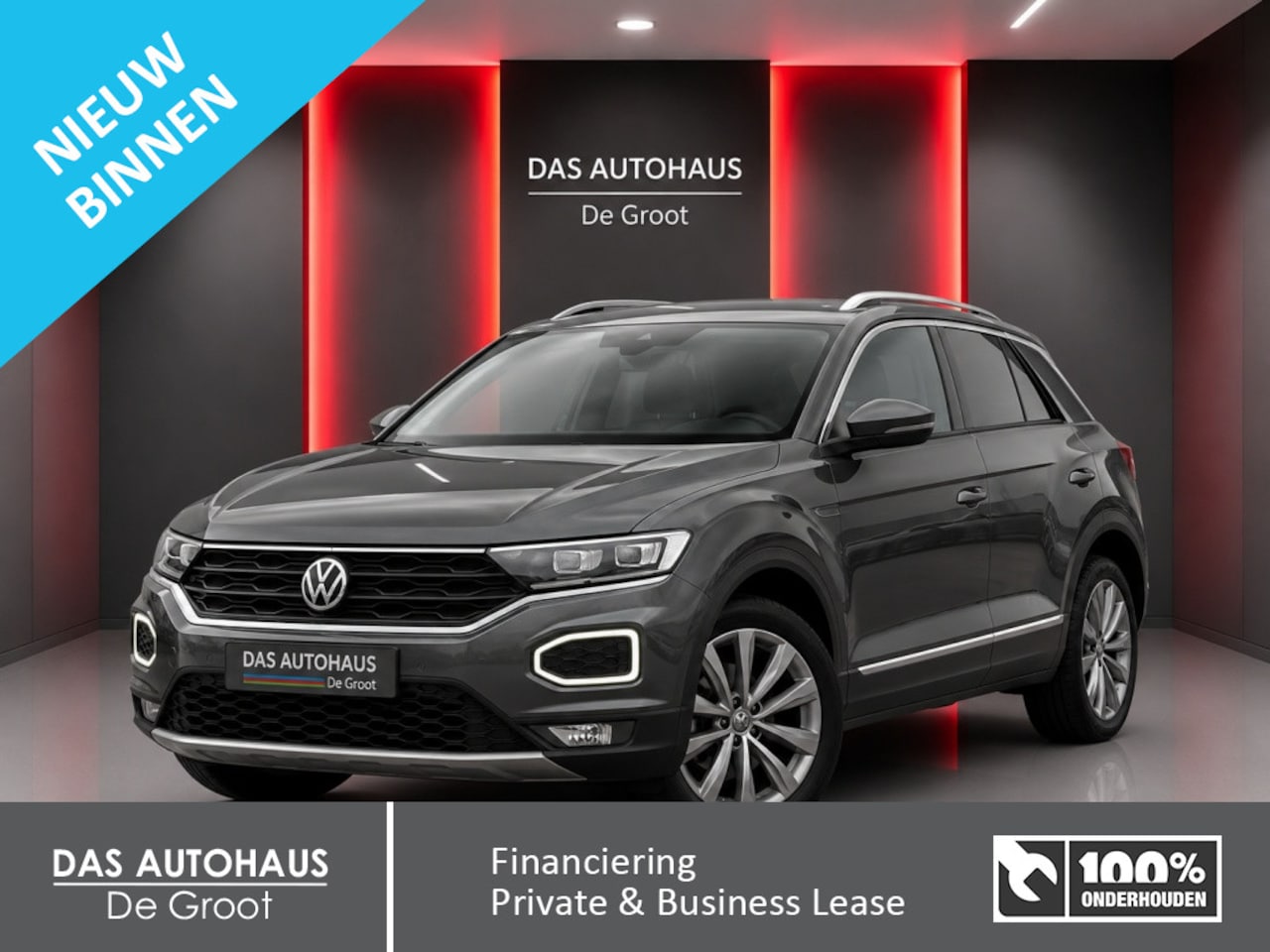 Volkswagen T-Roc - 1.5TSI 150pk DSG Sport | ACC | Camera | Trekhaak - AutoWereld.nl