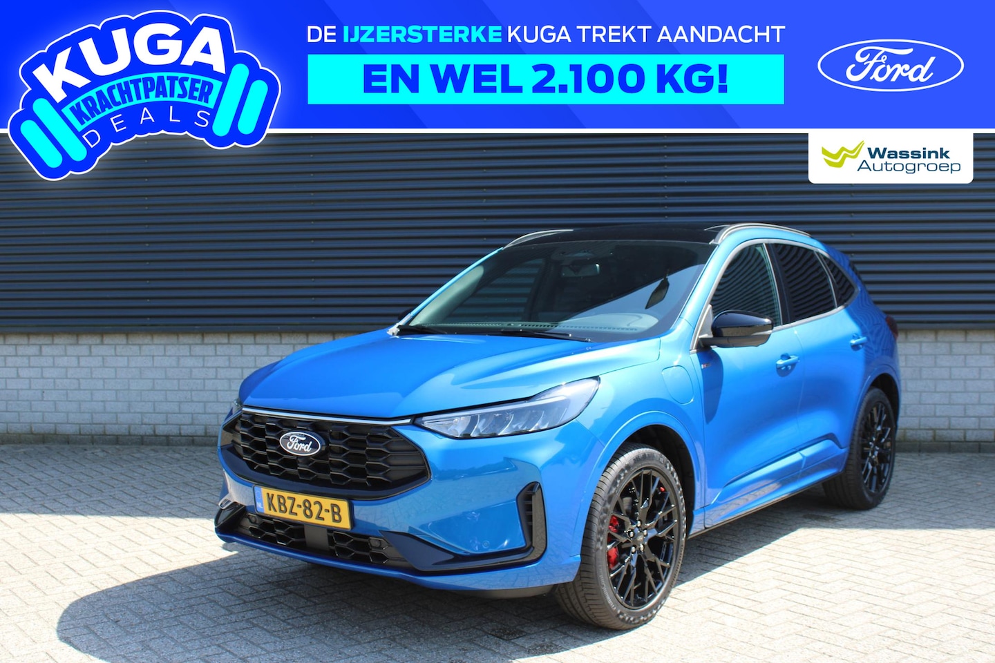 Ford Kuga - 2.5 PHEV Sound Edition Verwarmde voorstoelen | Sound Edition met premium audiosysteem | Id - AutoWereld.nl