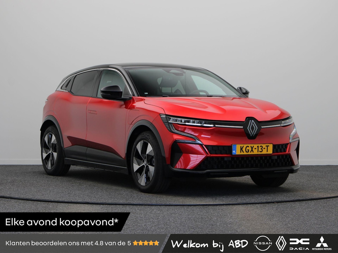 Renault Mégane E-Tech - comfort range techno 60 kWh | Google Maps | Parkeersensoren voor en achter | Dodehoek dete - AutoWereld.nl