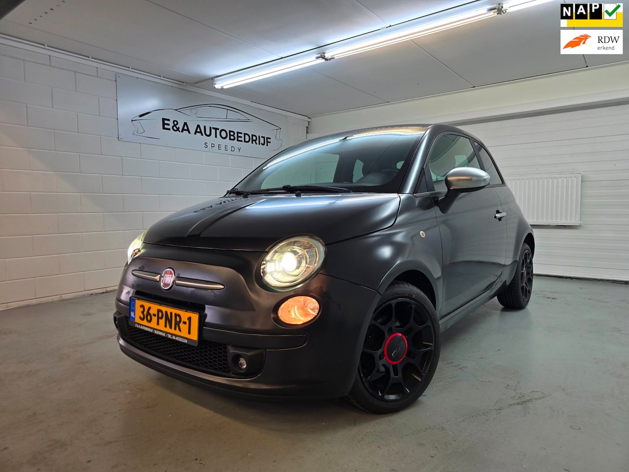 Fiat 500 - 0.9 TwinAir Blackjack / NAP / APK / CLIMA - AutoWereld.nl
