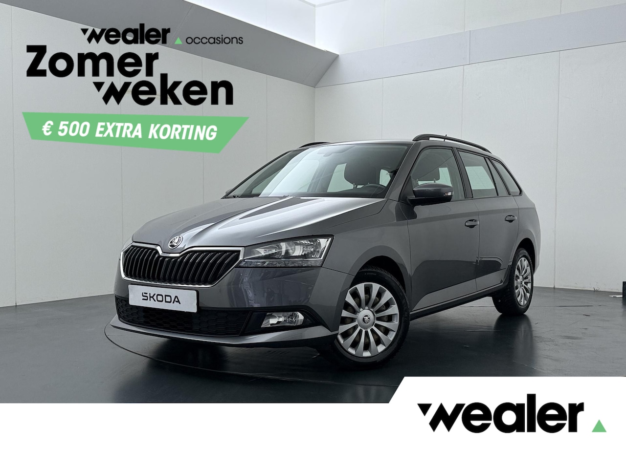 Skoda Fabia Combi - 1.0 TSI Ambition | 95 PK | Cruise control | Navigatiesysteem | Parkeersensoren | Apple Car - AutoWereld.nl