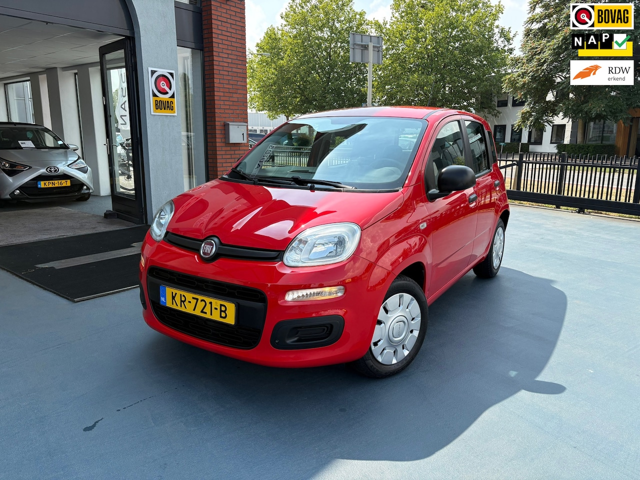 Fiat Panda - 1.2 Popstar AIRCO HOGE INSTAP - AutoWereld.nl