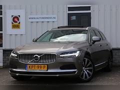 Volvo V90 - 2.0 T6 Plug-in hybrid Long Range AWD Plus Bright*Perfect Onderh.*Luchtvering/Pano/Elek. Tr