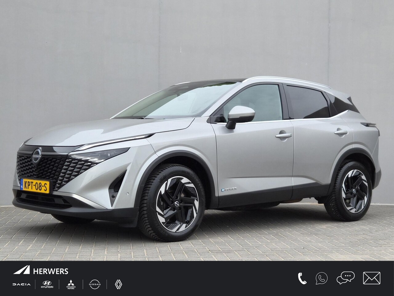 Nissan Qashqai - 1.5 e-Power N-Connecta / Facelift / Panoramadak / All season banden / Rondomzicht camera / - AutoWereld.nl