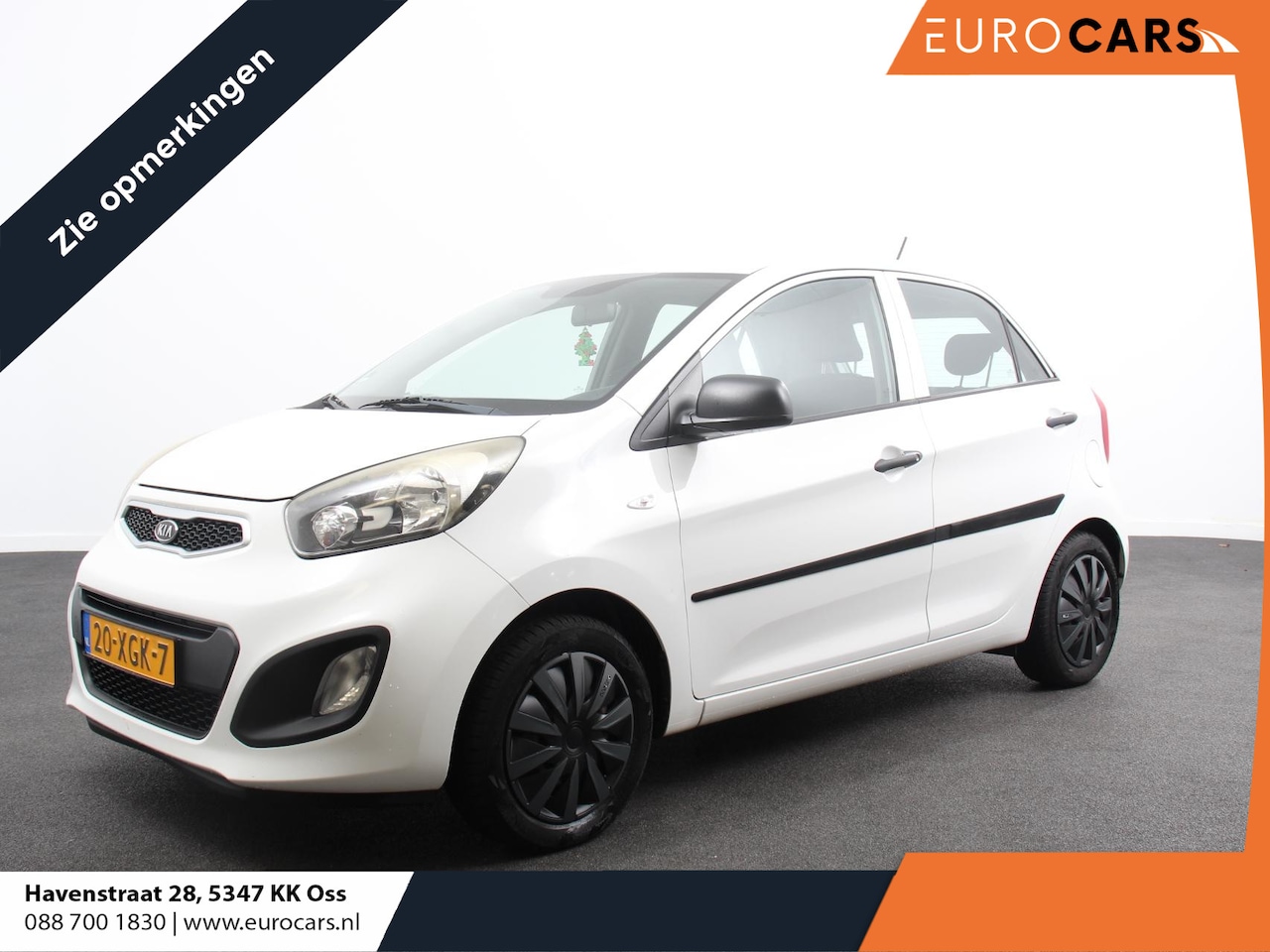 Kia Picanto - 1.0 CVVT Handgeschakeld Zwarte wielen Radio Bluetooth Handel/ Export - AutoWereld.nl