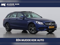 Mercedes-Benz C-klasse Estate - 200 Ambition | Automaat | Panoramadak | Trekhaak | Cruise Control | 18 Inch