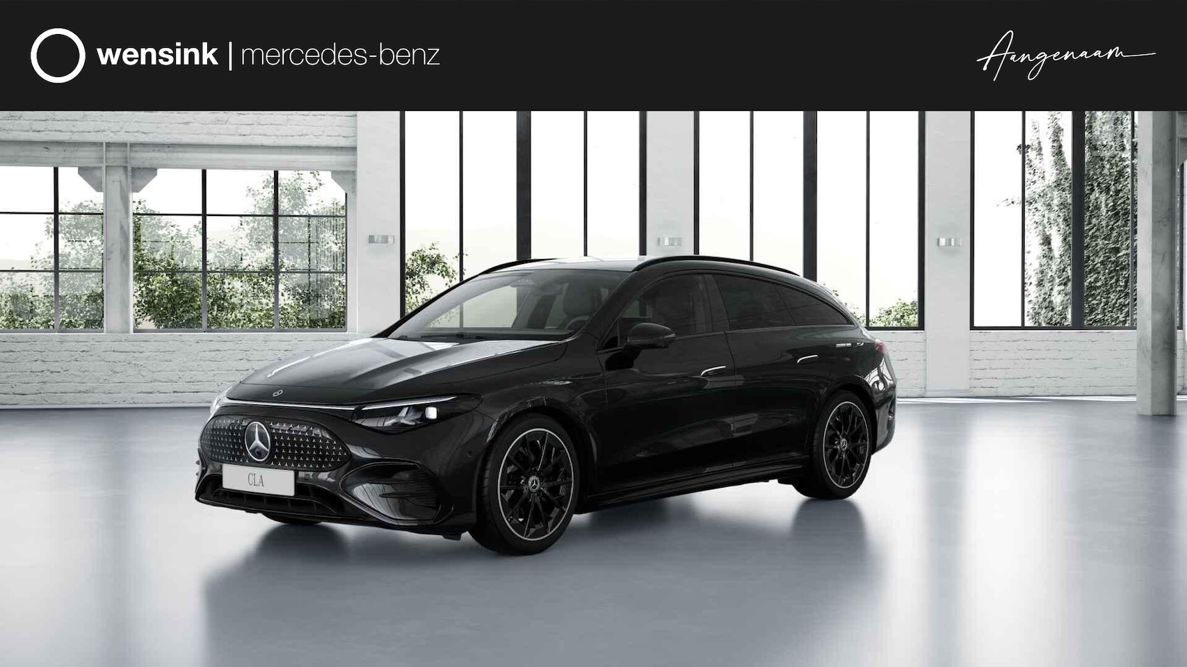 Mercedes-Benz CLA-klasse Shooting Brake - 250+ Business Solution AMG 85.5 kWh | Premium Pakket | Superscreen | 19"LM velgen | Night - AutoWereld.nl
