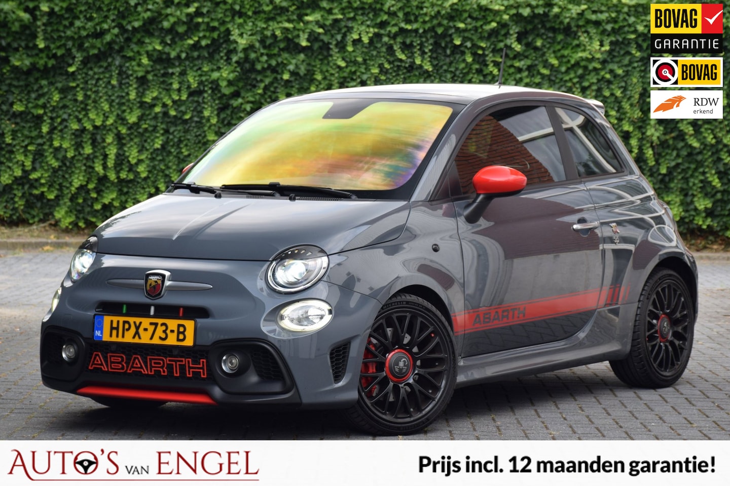 Fiat 500 Abarth - Turismo Pack Rosso/Garantie/Carplay/Carbon - AutoWereld.nl