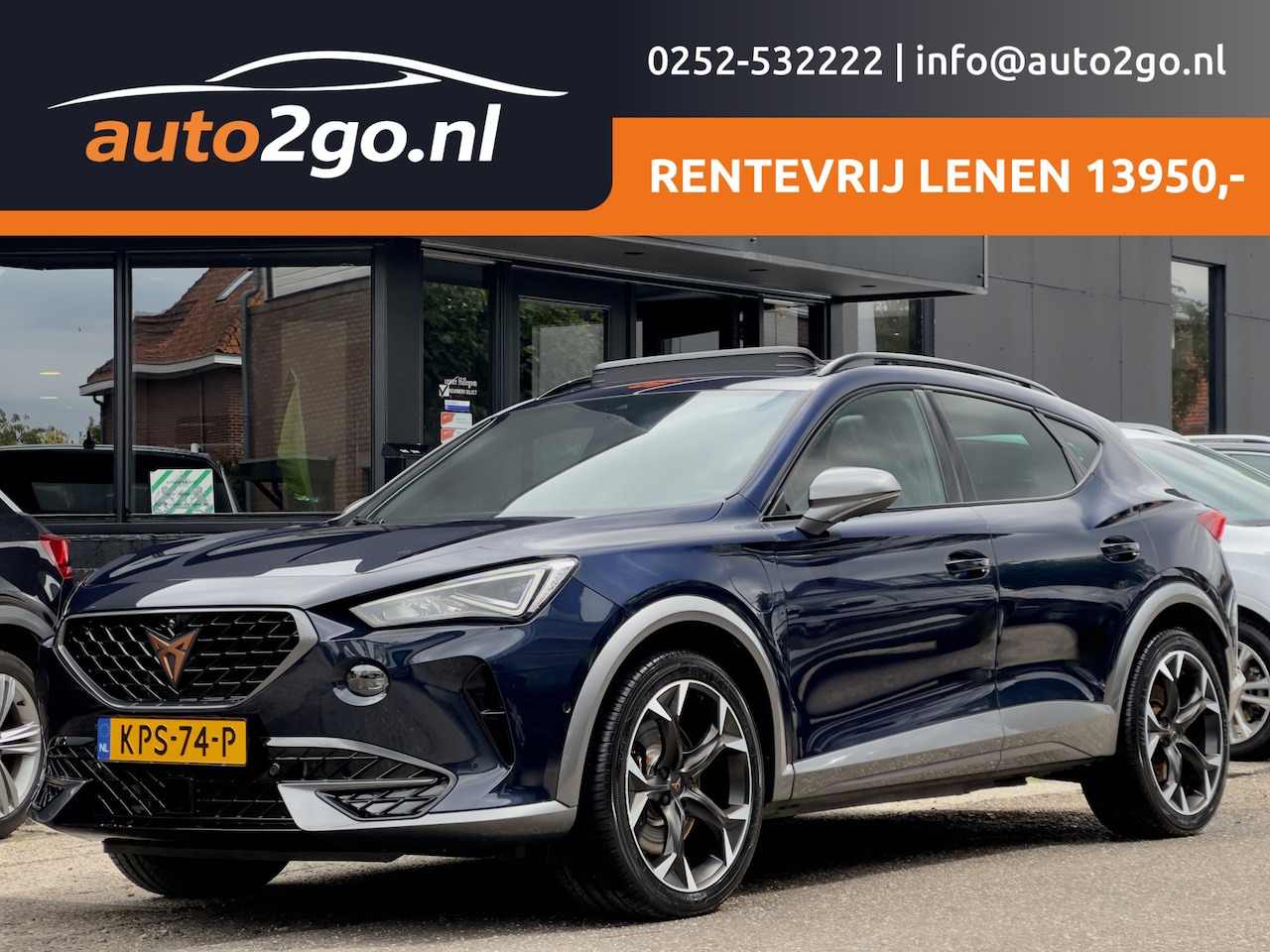 CUPRA Formentor - 1.4 e-Hybrid VZ AUT6 COPPER EDITION 69D.KM! PANODAK LEDER NAVI CAMERA DIGI-DASH APPLE-CARP - AutoWereld.nl