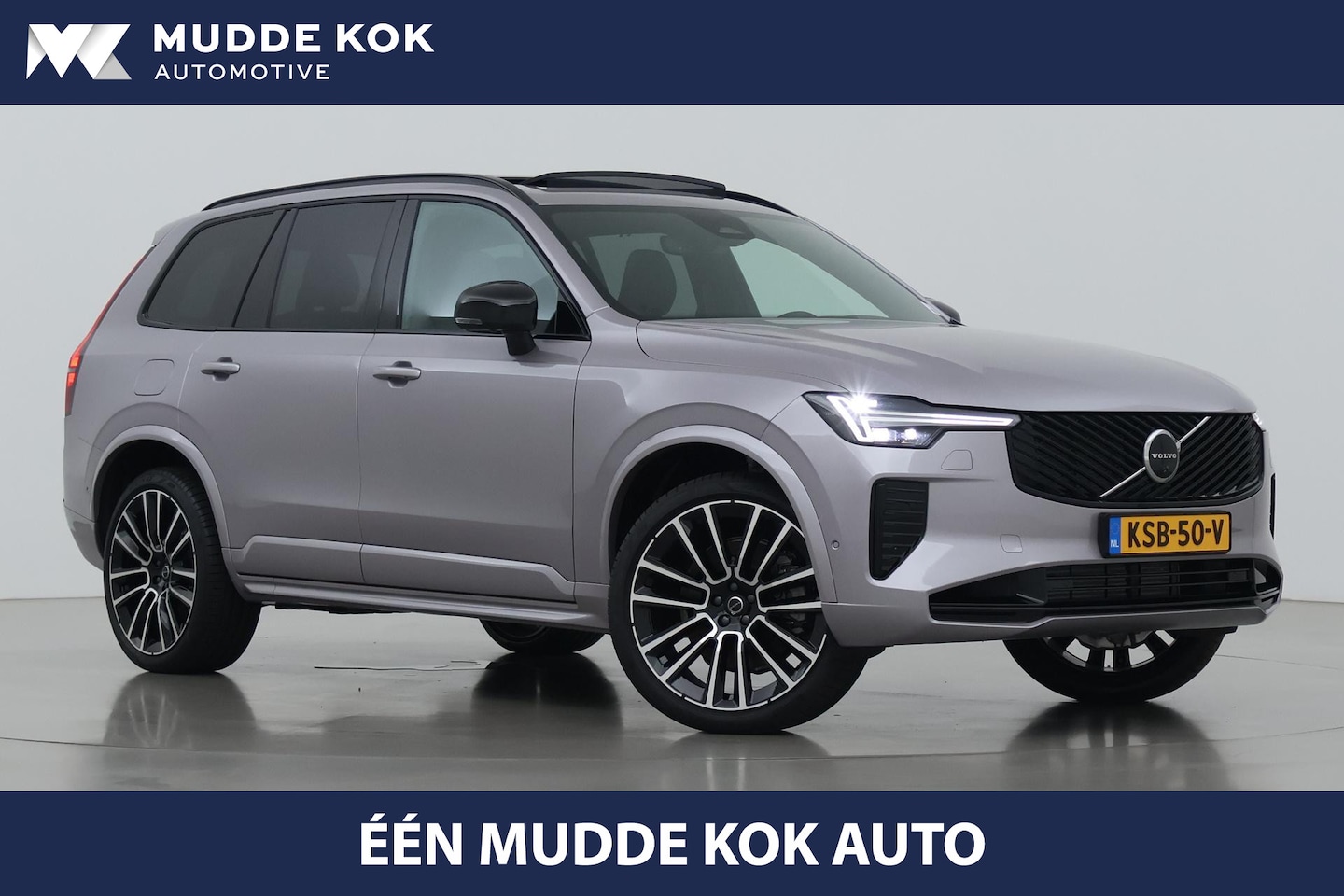 Volvo XC90 - T8 Plug-in hybrid Ultra Dark | Luchtvering | Bowers&Wilkins | Trekhaak | Massage+Ventilati - AutoWereld.nl