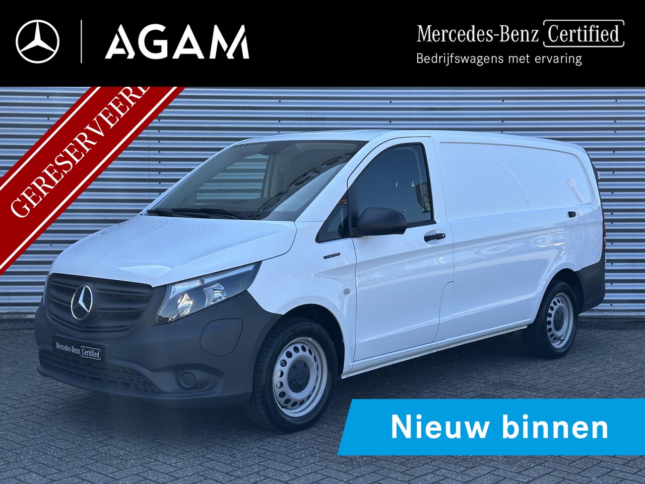 Mercedes-Benz eVito - 112 66kWh Airco Apple Carplay Navigatie | Snelladen | 261km WltP | L2 - AutoWereld.nl