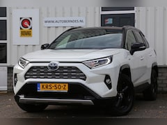 Toyota RAV4 - 2.5 Hybrid Bi-Tone*Fabrieksgarantie t/m01-2030*Perfect onderh.*Parelmoer Wit/Trekhaak/Half