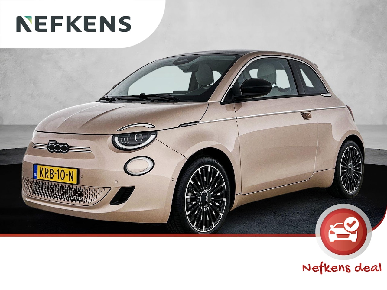 Fiat 500 - La Prima 42 kWh | Automaat | Tot 8 jaar garantie | Panoramadak | Dode hoek sensoren | Lede - AutoWereld.nl