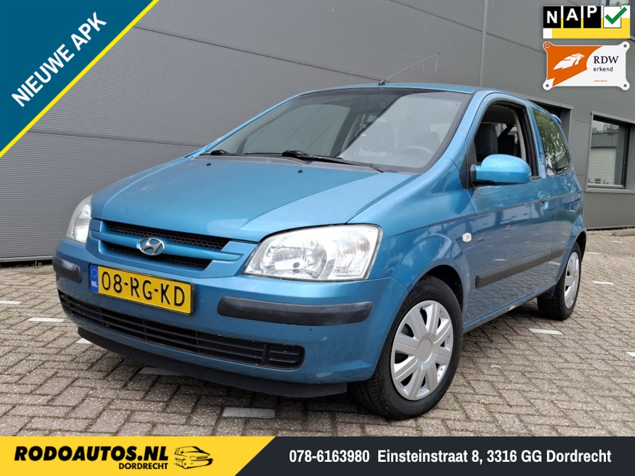 Hyundai Getz - 1.3i GL Cool 3D Nw Koppeling & APK ✅ - AutoWereld.nl