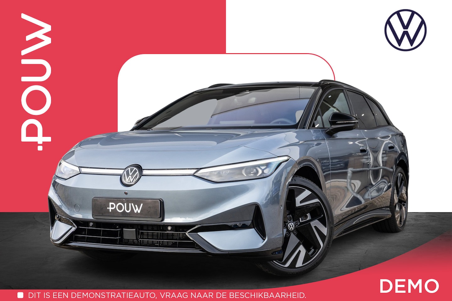 Volkswagen ID.7 Tourer - 286pk Pro Limited Edition 77 kWh | Panoramadak | Trekhaak | Head-up | Massage - AutoWereld.nl