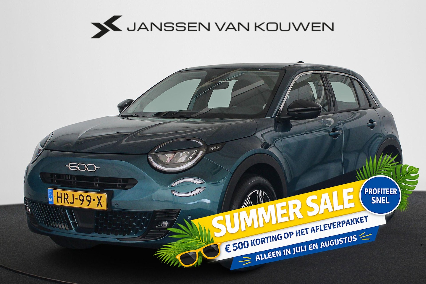 Fiat 600 - 1.2 Hybrid Urban Stoelverwarming Camera Apple CarPlay Keyless - AutoWereld.nl