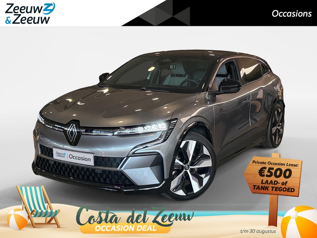 Renault Mégane E-Tech - EV60 Optimum Charge Techno *Automaat*Navi+360Camera*Climate*Stuur Verw.*Adaptive Cruise*Gr - AutoWereld.nl