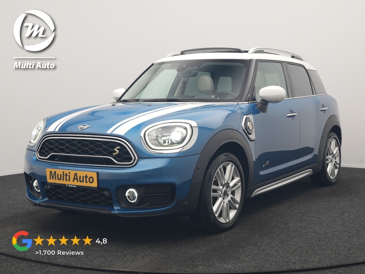 MINI Countryman - 1.5 Cooper S E ALL4 Chili PHEV 220pk Dealer O.H. | Panodak | Head Up | Adaptive Cruise | C - AutoWereld.nl