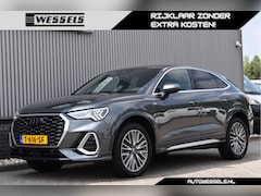 Audi Q3 Sportback - 45 TFSI e 2x S-line Adaptive cruise, Virtual cockpit, Elek. trekhaak, Keyless, Memory, Cam
