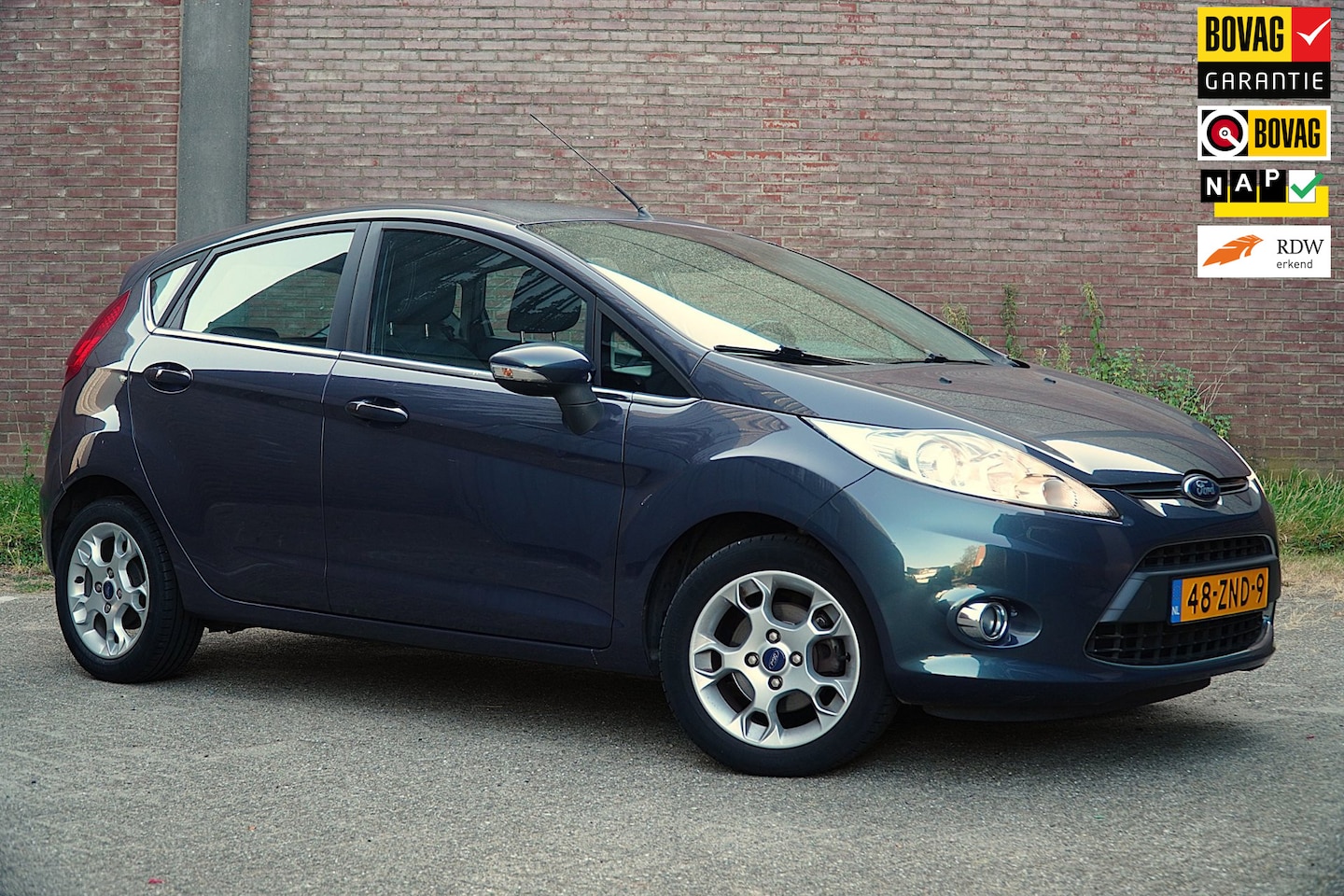 Ford Fiesta - 1.25 Titanium 1.25 Titanium, Climat, Cruise, Voorruitverwarming, LM Velgen, Ned. Auto - AutoWereld.nl