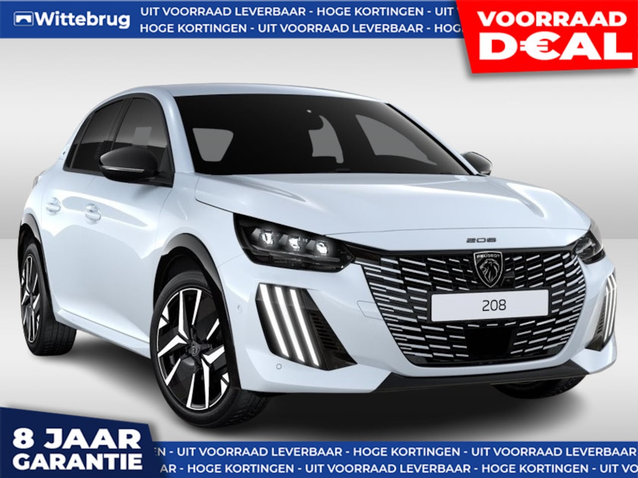 Peugeot 208 - 1.2 Hybrid 145 e-DCS6 GT DIRECT RIJDEN - RIJKLAAR - VISION PACK - 8 JAAR GARANTIE - AutoWereld.nl
