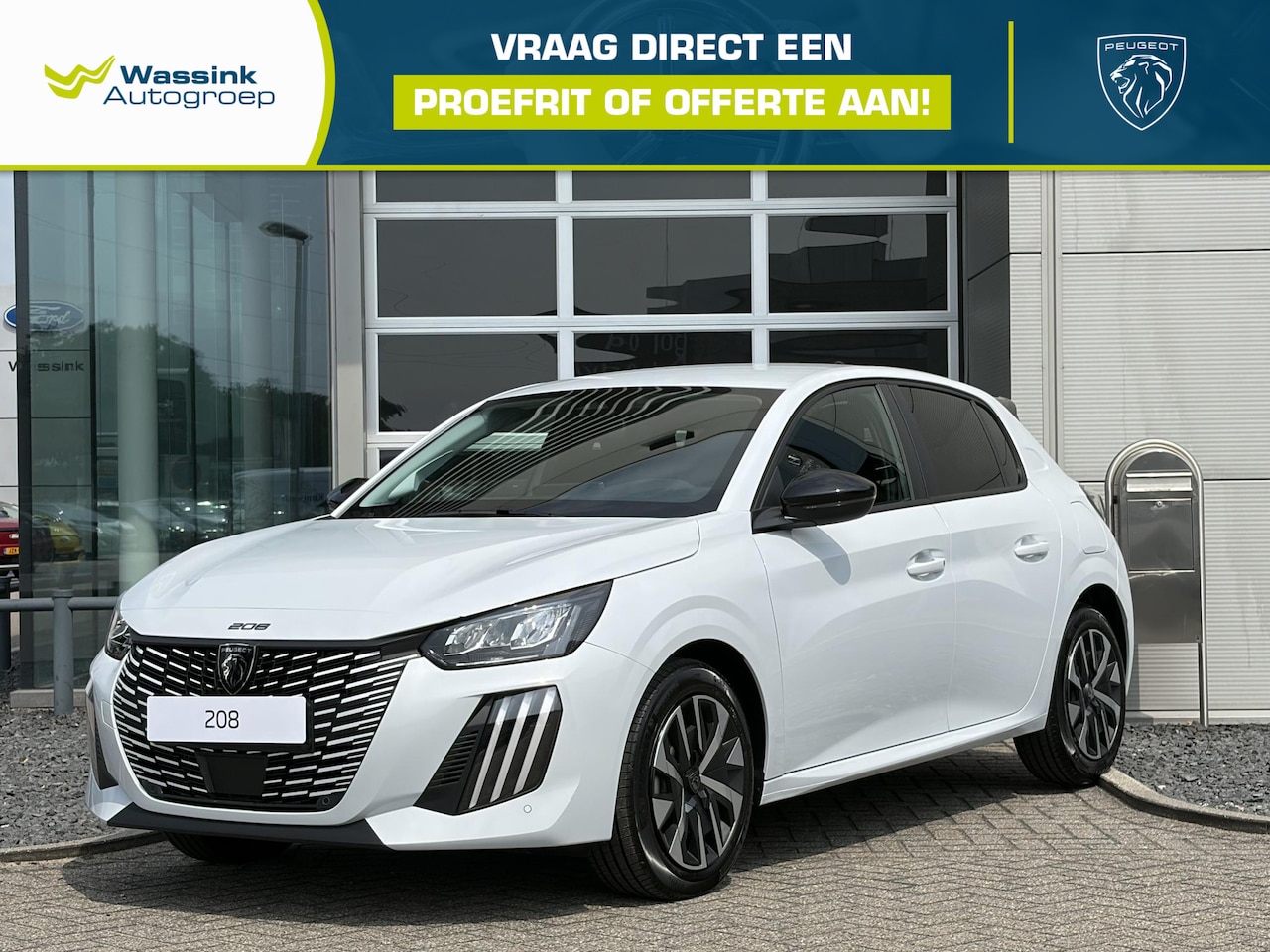 Peugeot 208 - 1.2 Hybrid 110 e-DCS6 Business | Apple CarPlay en Android | Navigatie | - AutoWereld.nl