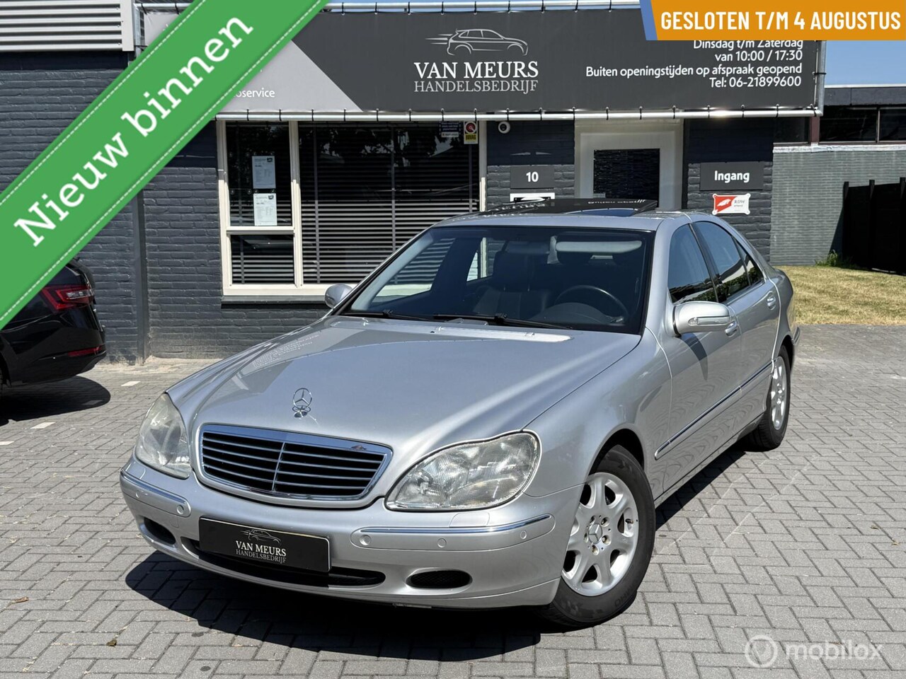 Mercedes-Benz S-klasse - 320 320, Automaat, Leder, Trekhaak, schuifdak, apk bij aflevering... - AutoWereld.nl