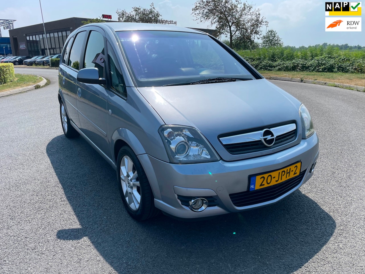Opel Meriva - 1.6-16V Cosmo 1.6-16V Cosmo, Aut, Navi, Cruise/Climate control, Pdc, Lmv, Elektr ramen, 2e eig afk, Geen - AutoWereld.nl